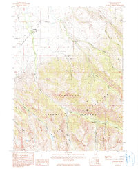 Download a high-resolution, GPS-compatible USGS topo map for Lamoille, NV (1990 edition)