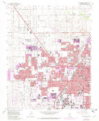 Download a high-resolution, GPS-compatible USGS topo map for Las Vegas NW, NV (1982 edition)