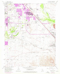 Download a high-resolution, GPS-compatible USGS topo map for Las Vegas SE, NV (1976 edition)