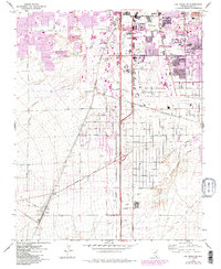 Download a high-resolution, GPS-compatible USGS topo map for Las Vegas SW, NV (1984 edition)