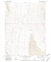 Download a high-resolution, GPS-compatible USGS topo map for Leppy Peak NW, NV (1983 edition)