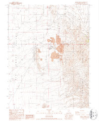Download a high-resolution, GPS-compatible USGS topo map for Liberty Springs, NV (1987 edition)