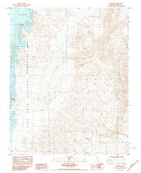 Download a high-resolution, GPS-compatible USGS topo map for Lime Wash, NV (1984 edition)