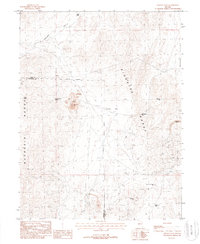 Download a high-resolution, GPS-compatible USGS topo map for Lincoln Flat, NV (1988 edition)