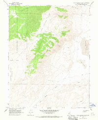 Download a high-resolution, GPS-compatible USGS topo map for Little Huntoon Valley, NV (1970 edition)