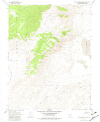 Download a high-resolution, GPS-compatible USGS topo map for Little Huntoon Valley, NV (1983 edition)