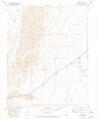 Download a high-resolution, GPS-compatible USGS topo map for Lockes, NV (1973 edition)