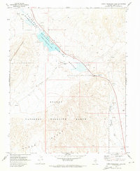 Download a high-resolution, GPS-compatible USGS topo map for Lower Pahranagat Lake, NV (1973 edition)