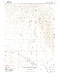 Download a high-resolution, GPS-compatible USGS topo map for Luning, NV (1980 edition)