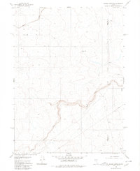 Download a high-resolution, GPS-compatible USGS topo map for Maiden Butte SE, NV (1980 edition)