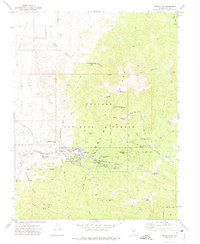 Download a high-resolution, GPS-compatible USGS topo map for Manhattan, NV (1974 edition)