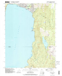 Download a high-resolution, GPS-compatible USGS topo map for Marlette Lake, NV (1994 edition)