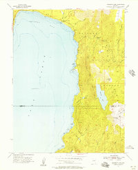 Download a high-resolution, GPS-compatible USGS topo map for Marlette Lake, NV (1957 edition)