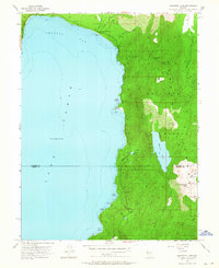 Download a high-resolution, GPS-compatible USGS topo map for Marlette Lake, NV (1964 edition)