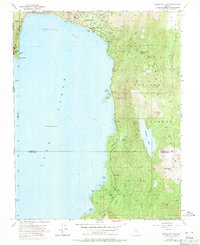 preview thumbnail of historical topo map of Washoe County, NV in 1955