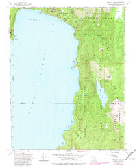 Download a high-resolution, GPS-compatible USGS topo map for Marlette Lake, NV (1983 edition)