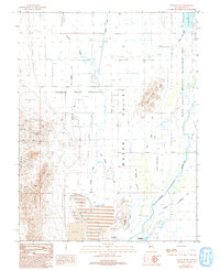 Download a high-resolution, GPS-compatible USGS topo map for Mason Butte, NV (1993 edition)