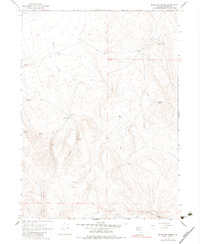 Download a high-resolution, GPS-compatible USGS topo map for Massacre Creek, NV (1983 edition)
