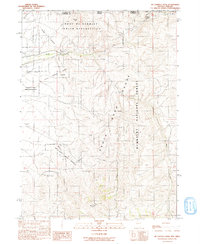 Download a high-resolution, GPS-compatible USGS topo map for McConnell Peak, NV (1991 edition)