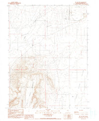 Download a high-resolution, GPS-compatible USGS topo map for McCoy NW, NV (1990 edition)