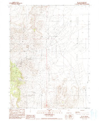 Download a high-resolution, GPS-compatible USGS topo map for McCoy, NV (1990 edition)