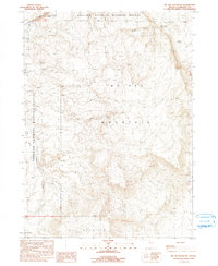 preview thumbnail of historical topo map of Humboldt County, NV in 1990