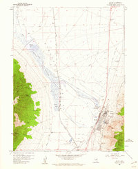 Download a high-resolution, GPS-compatible USGS topo map for McGill, NV (1960 edition)