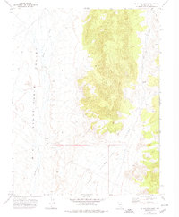Download a high-resolution, GPS-compatible USGS topo map for McIntyre Summit, NV (1974 edition)