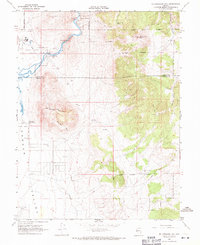 Download a high-resolution, GPS-compatible USGS topo map for McTarnahan Hill, NV (1971 edition)