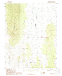 Download a high-resolution, GPS-compatible USGS topo map for Meeker Peak, NV (1986 edition)