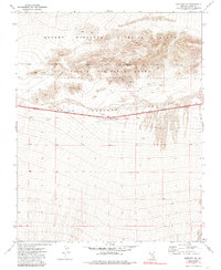 Download a high-resolution, GPS-compatible USGS topo map for Mercury SE, NV (1985 edition)