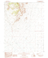 Download a high-resolution, GPS-compatible USGS topo map for Meteorite Crater, NV (1990 edition)