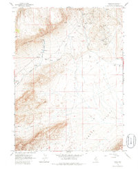 Download a high-resolution, GPS-compatible USGS topo map for Midas, NV (1986 edition)