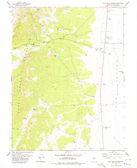 Download a high-resolution, GPS-compatible USGS topo map for Milk Ranch Spring, NV (1979 edition)