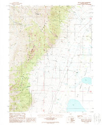 Download a high-resolution, GPS-compatible USGS topo map for Millett Ranch, NV (1988 edition)