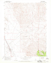 Download a high-resolution, GPS-compatible USGS topo map for Mina, NV (1970 edition)