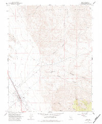 Download a high-resolution, GPS-compatible USGS topo map for Mina, NV (1984 edition)