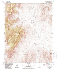 Download a high-resolution, GPS-compatible USGS topo map for Mine Mountain, NV (1987 edition)