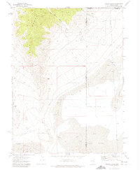 preview thumbnail of historical topo map of Elko County, NV in 1971