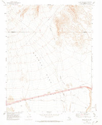 Download a high-resolution, GPS-compatible USGS topo map for Moapa Peak SE, NV (1973 edition)