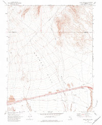 Download a high-resolution, GPS-compatible USGS topo map for Moapa Peak SE, NV (1984 edition)