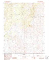 Download a high-resolution, GPS-compatible USGS topo map for Mohawk Mine, NV (1987 edition)