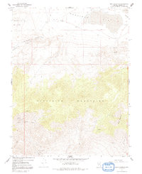 Download a high-resolution, GPS-compatible USGS topo map for Moho Mountain, NV (1991 edition)