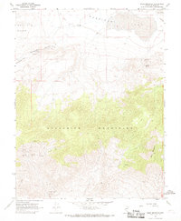 Download a high-resolution, GPS-compatible USGS topo map for Moho Mountain, NV (1969 edition)