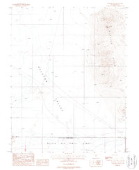 Download a high-resolution, GPS-compatible USGS topo map for Monitor Peak, NV (1988 edition)