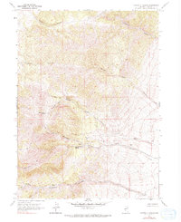 Download a high-resolution, GPS-compatible USGS topo map for Montello Canyon, NV (1990 edition)