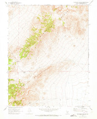 Download a high-resolution, GPS-compatible USGS topo map for Montezuma Peak SW, NV (1973 edition)