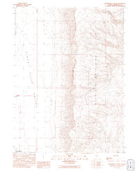 Download a high-resolution, GPS-compatible USGS topo map for Moonshine Canyon, NV (1991 edition)