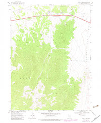 Download a high-resolution, GPS-compatible USGS topo map for Moor Summit, NV (1983 edition)