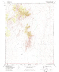 Download a high-resolution, GPS-compatible USGS topo map for Moorman Spring, NV (1986 edition)